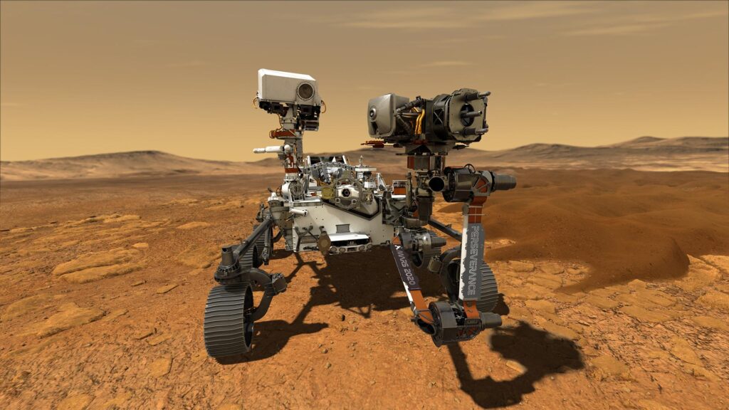 ¿Cuál es la misión del rover Perseverance de la NASA en Marte?