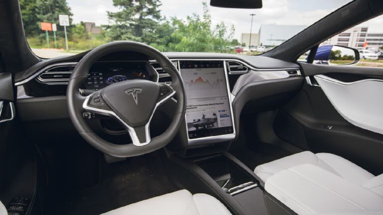 camara de vision trasera de tesla