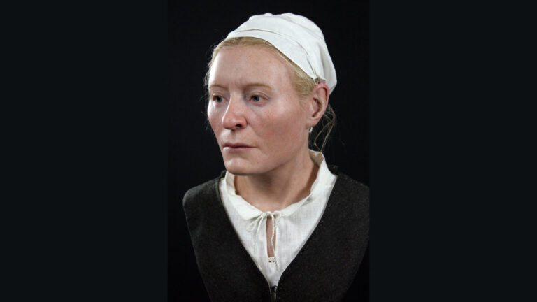 Reconstruyen rostro de mujer que murió en naufragio hace 400 años