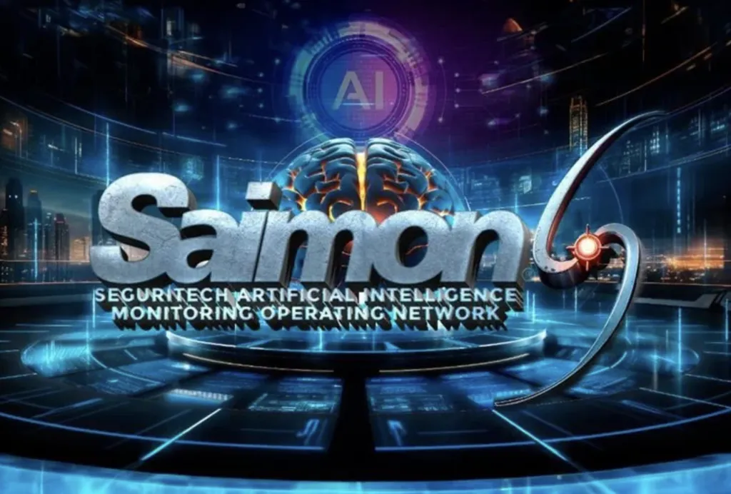 Sistema SAIMON-Tech de Seguritech Privada cuenta con panel digital de análisis y monitoreo de seguridad.